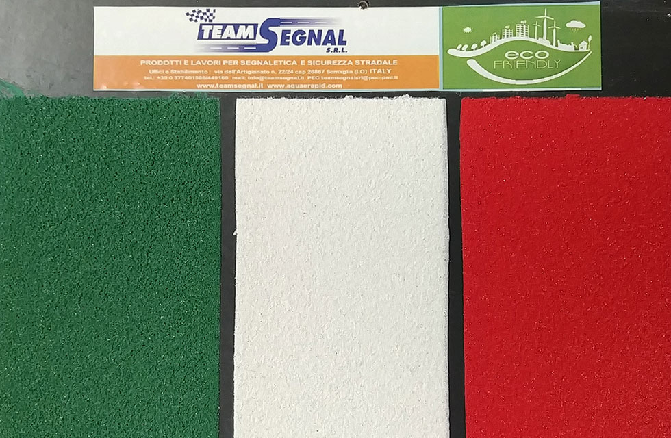 prodotti per segnaletica stradale eco friendly made in italy team segnal